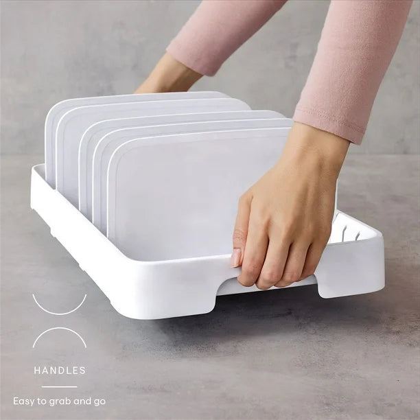 YouCopia StoraLid Food Container Lid Organizer, 40-Lid Capacity by Underdog Liquidation