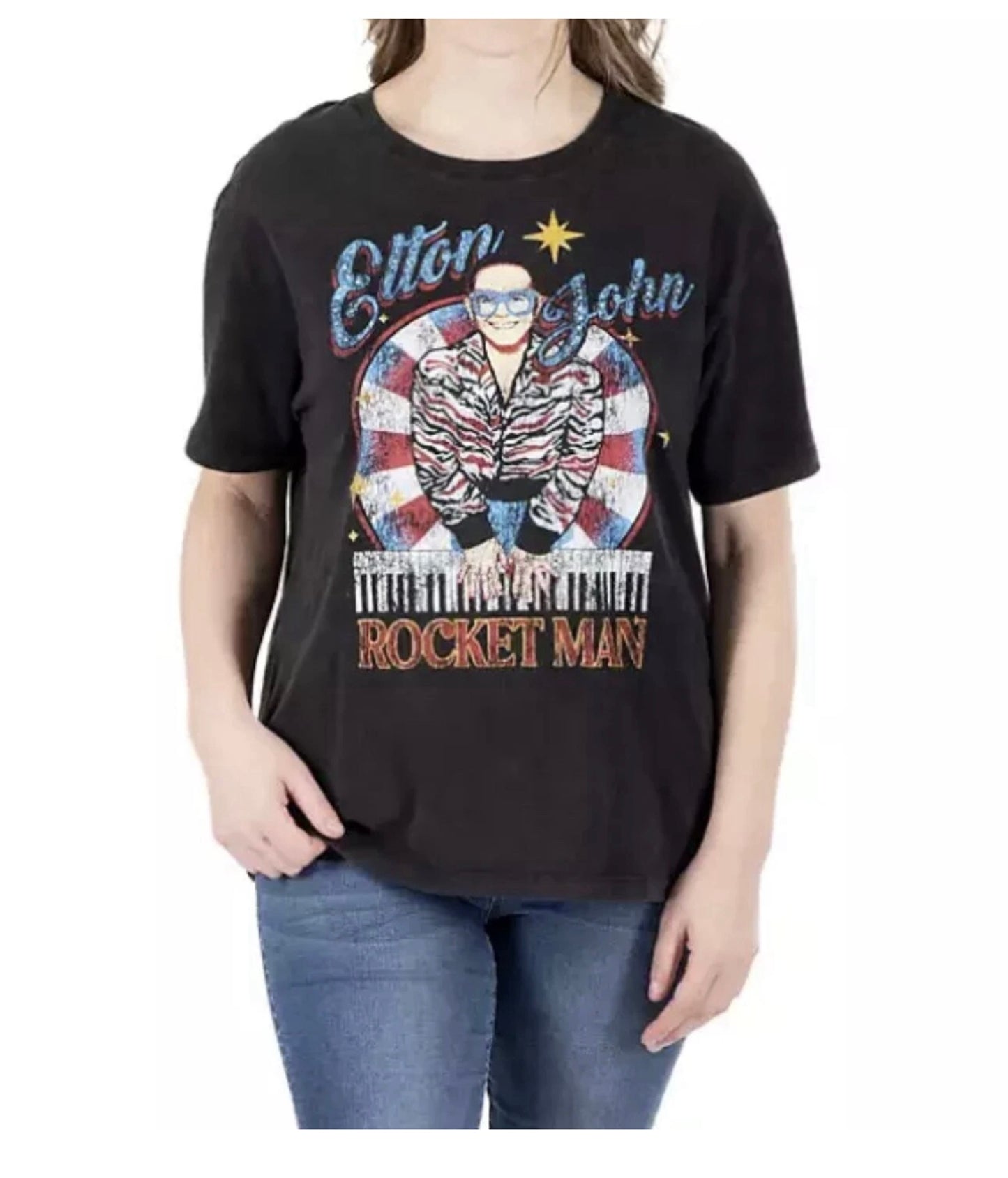 Band Graphic Crewneck Short Sleeve Tee by Underdog Liquidation