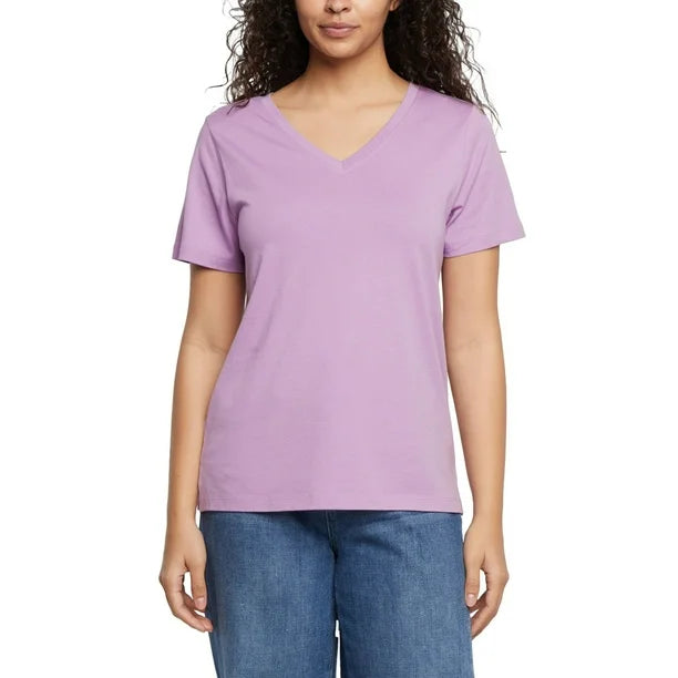 Eddie Bauer V-Neck Short Sleeve Shirt