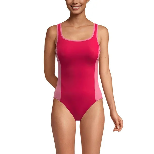 Lands' End Scoop Neck One-Piece Swimsuit by Underdog Liquidation