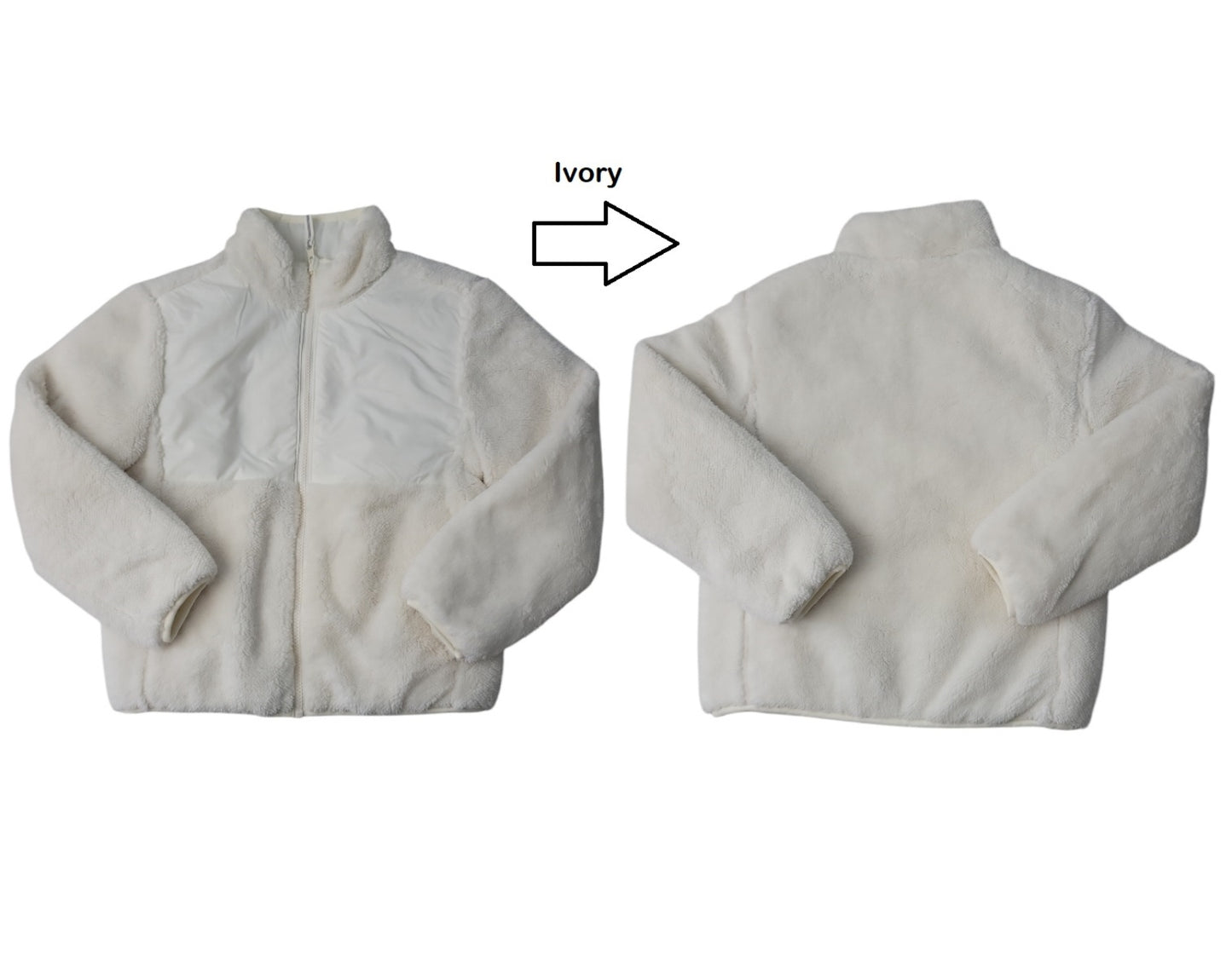 Member's Mark Full-Zip Reversible Fleece Jacket