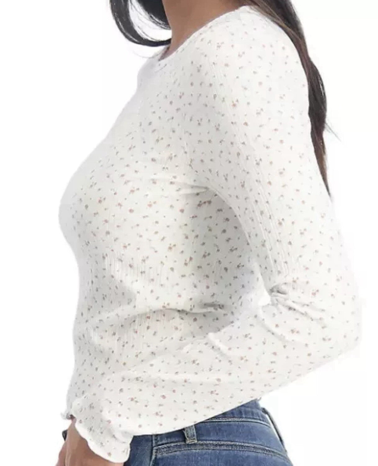 Aéropostale Women's Shrunken Tee Size XXL Floral