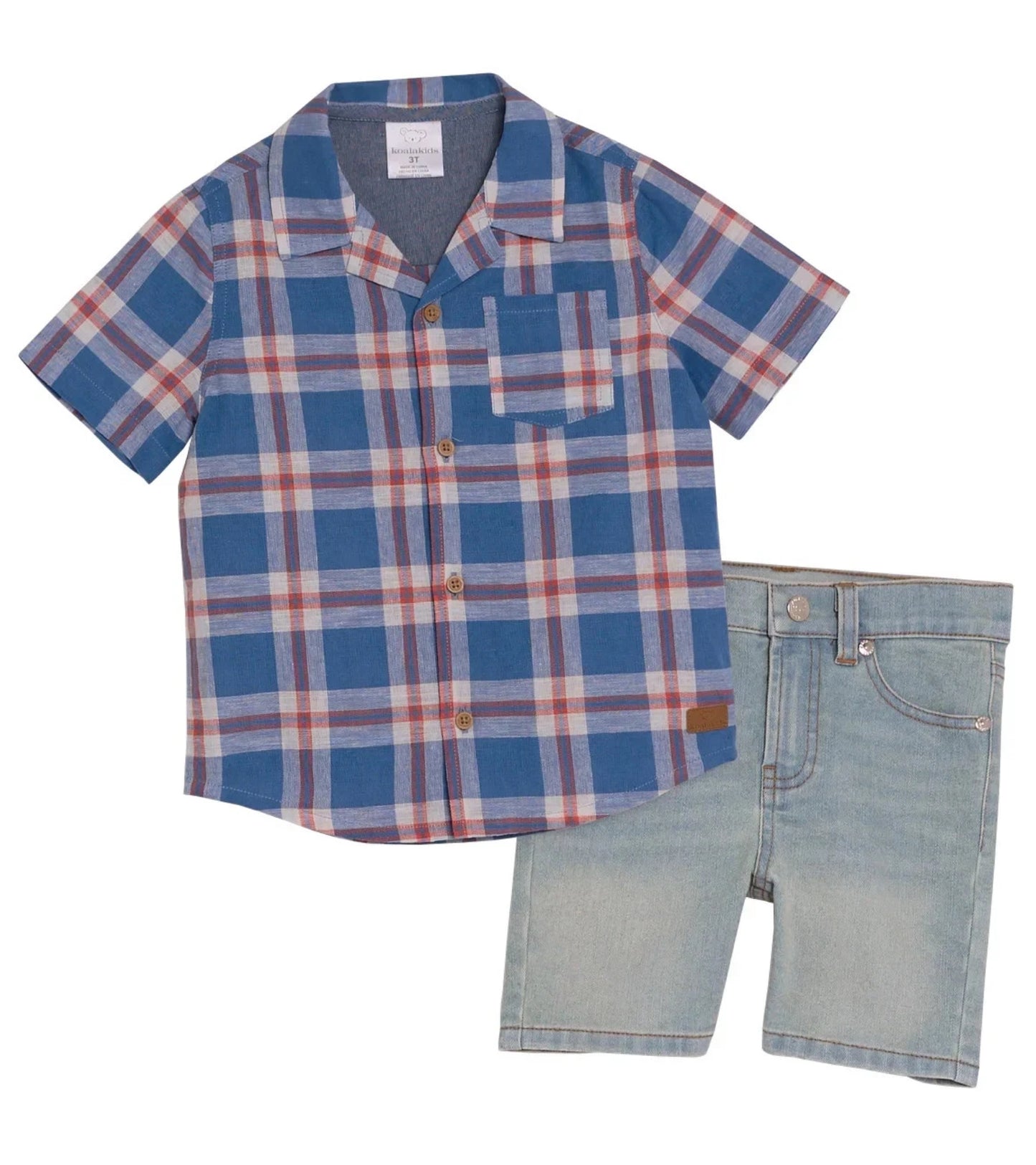 Koala Kids 2 Piece Shorts Set by Underdog Liquidation