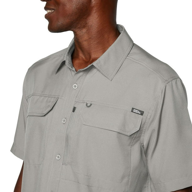 Eddie Bauer Short Sleeve Woven Tech Shirt