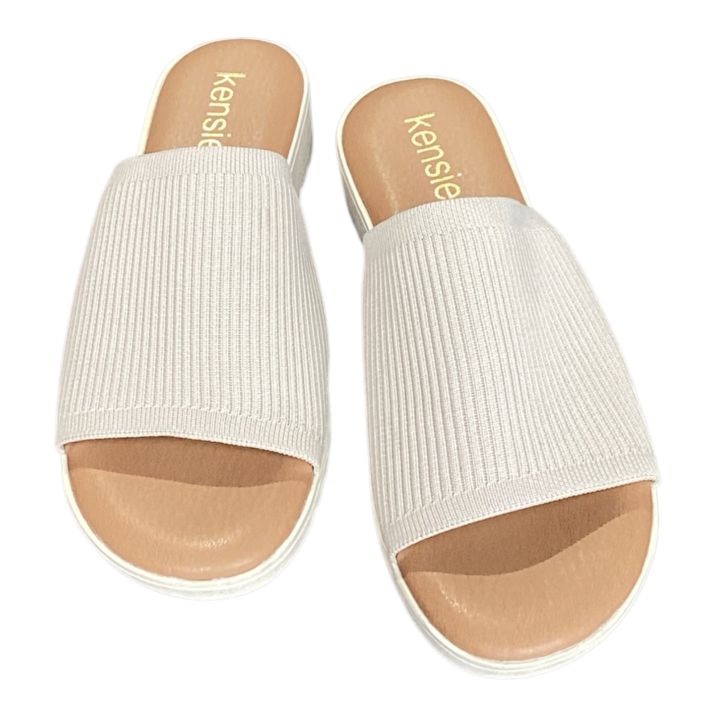 kensie ellie knit sandals by Underdog Liquidation