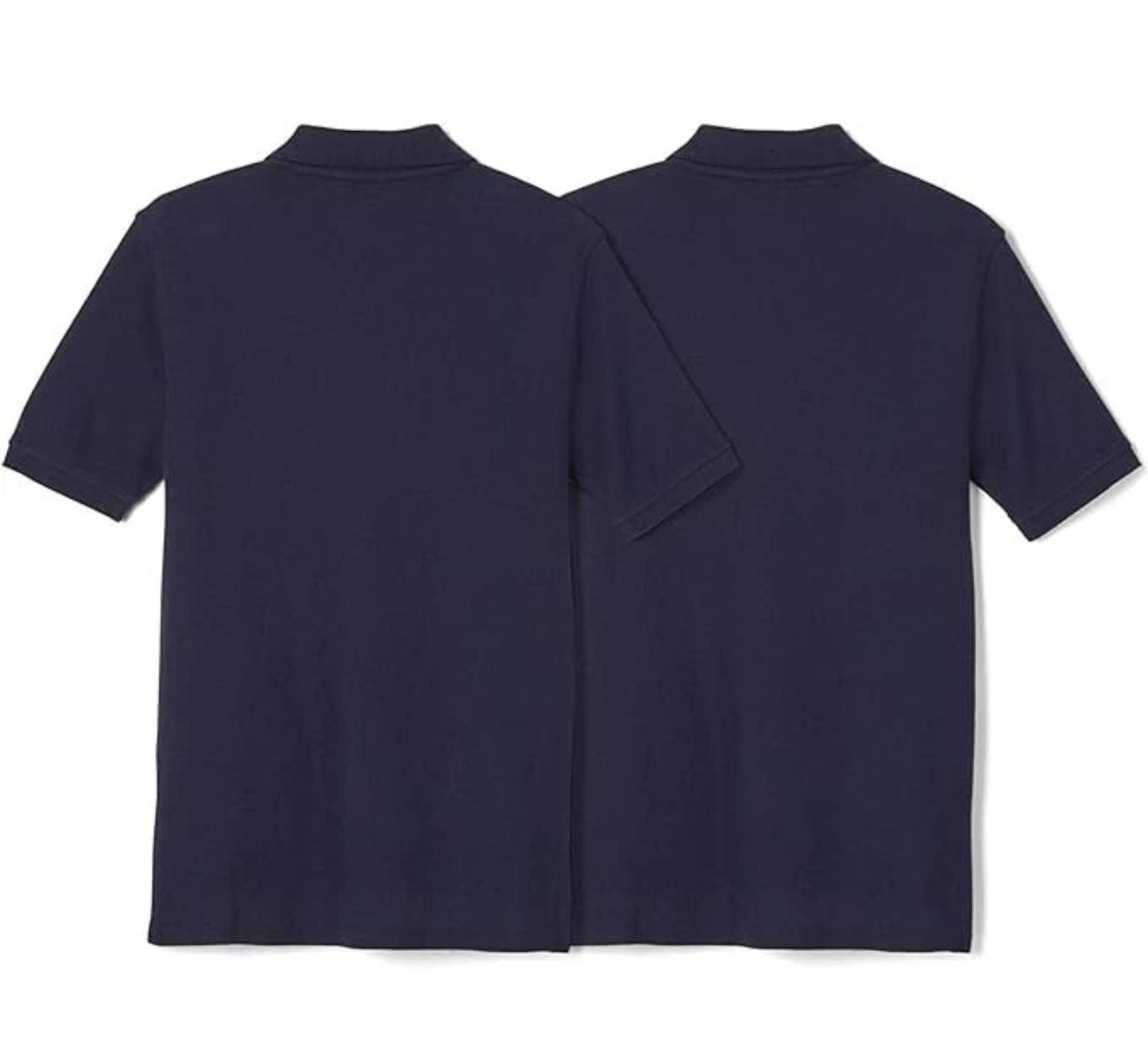 French Toast Short Sleeve Polo School Uniform Navy 2 Pack by Underdog Liquidation