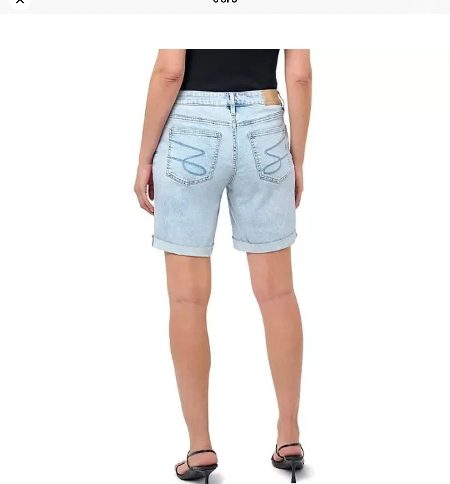 Seven7 Relaxed Bermud Denim Short