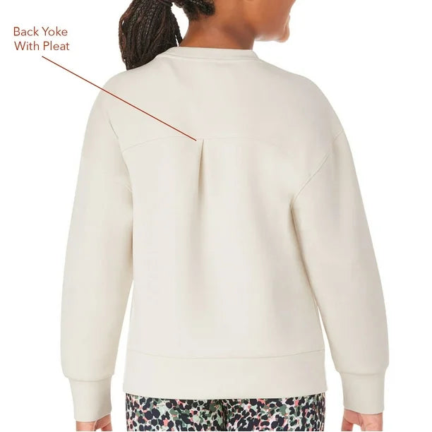 MM Girls Sandwash Long sleeve Pullover by Underdog Liquidation