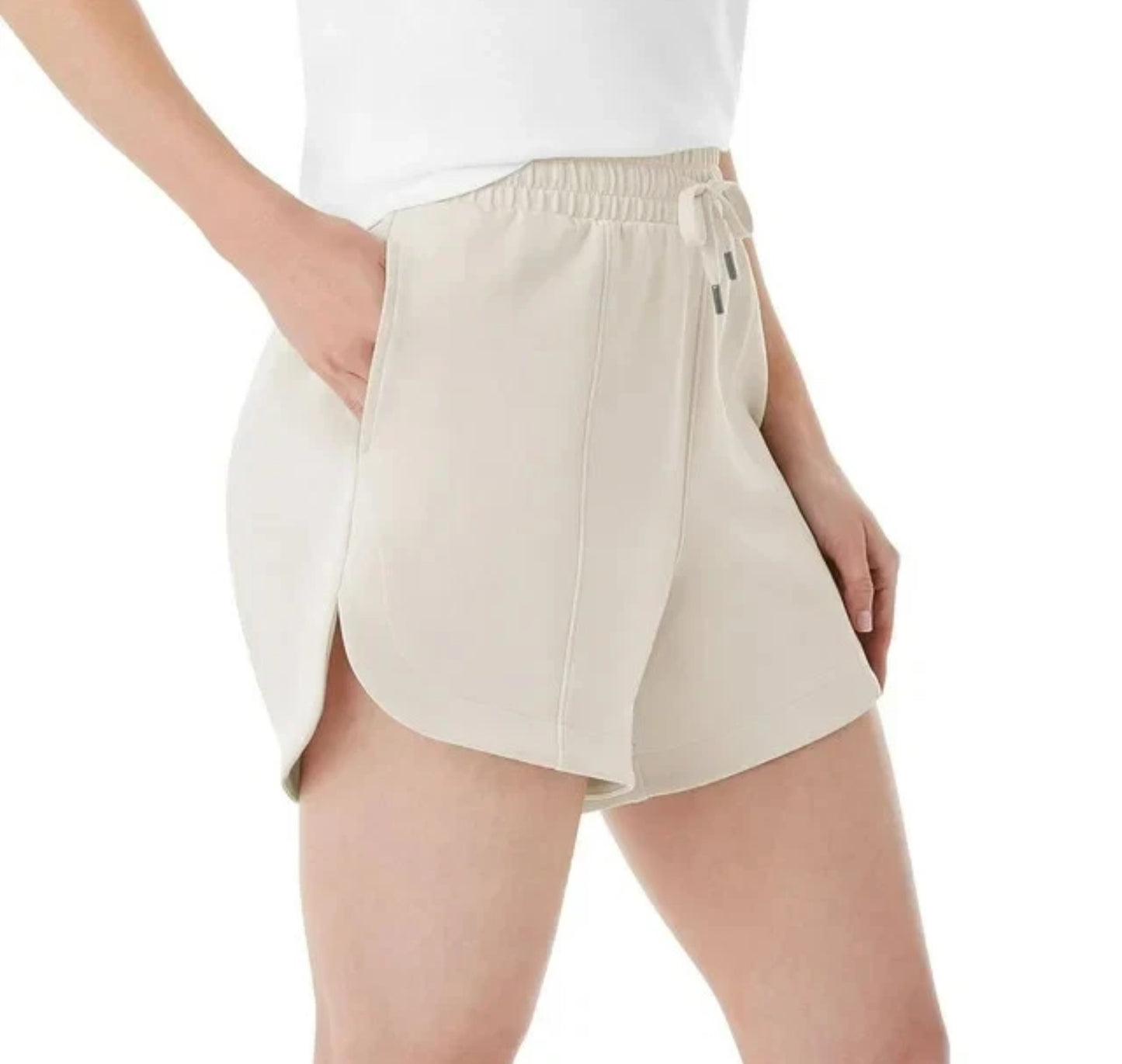 MM Soft Sandwash Pockets Dolphin Hem Short by Underdog Liquidation