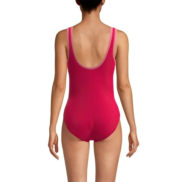 Lands' End Scoop Neck One-Piece Swimsuit by Underdog Liquidation