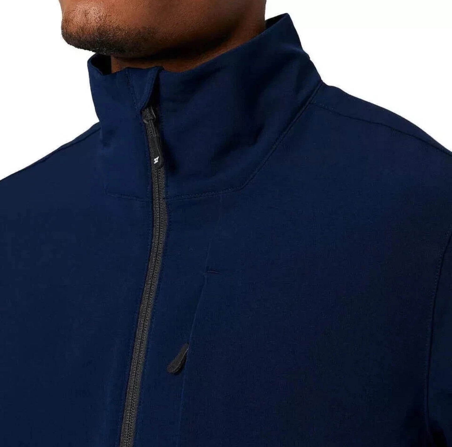 32 Degrees Heat Size XL Blue Full Zip Jacket With Stand Up Collar