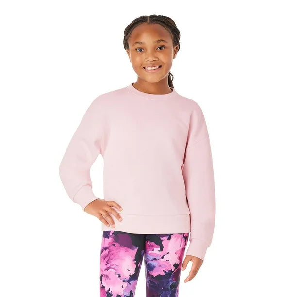 MM Girls Sandwash Long Sleeve Pullover