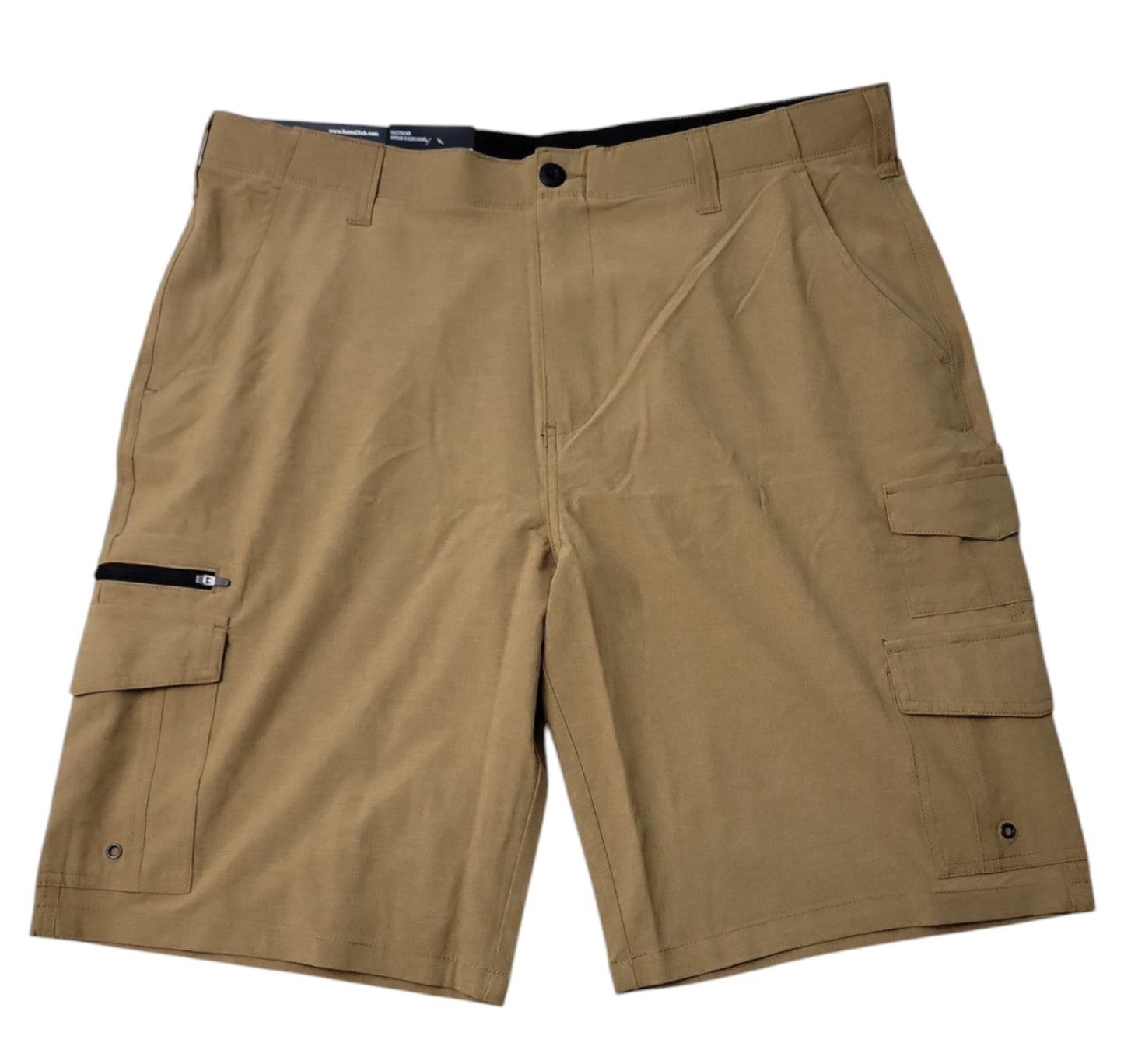 IRON Clothing Flex Waistband Stretch Hybrid Multi Pocket Cargo Short