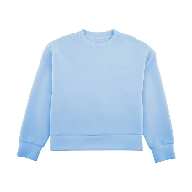 MM Girls Sandwash Long Sleeve Pullover