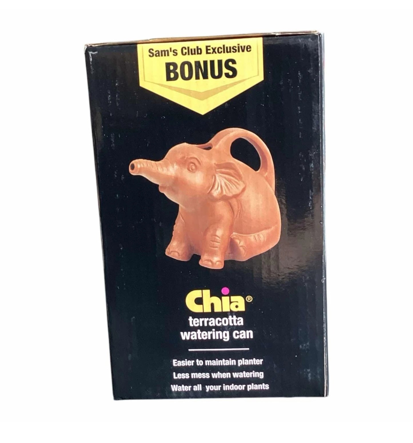 Chia Pet Handmade Decorative Planter with Terracotta Watering Can by Underdog Liquidation