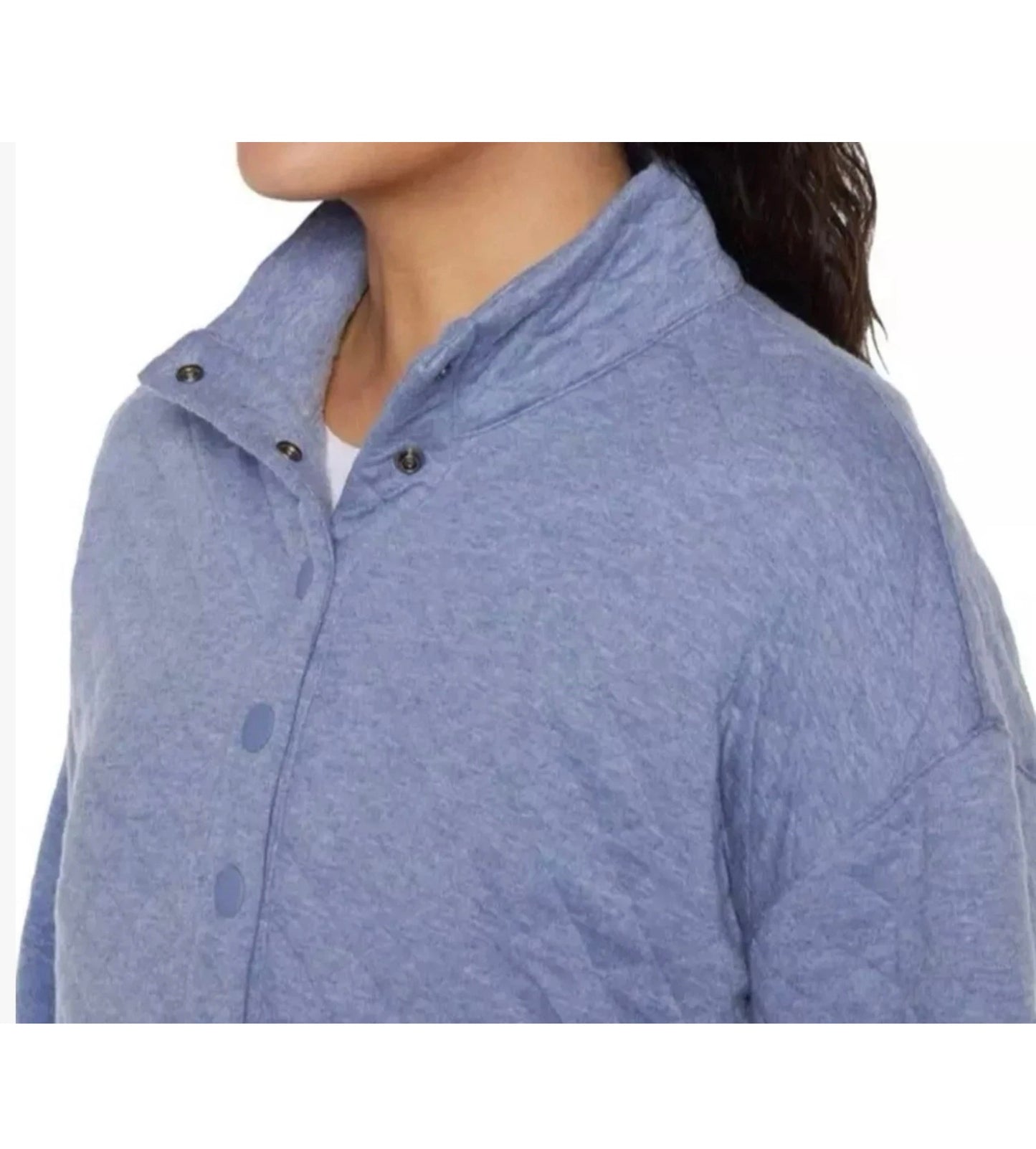 Eddie Bauer Quilted Kangaroo Pocket Pullover