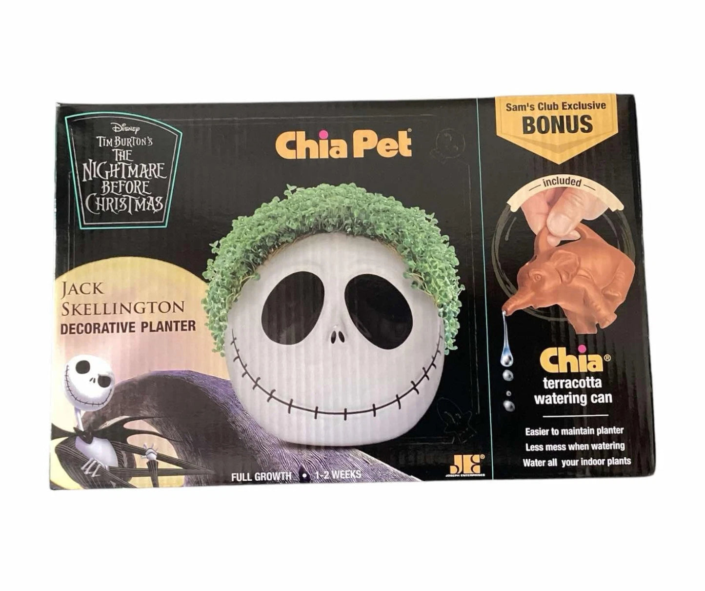 Chia Pet Handmade Decorative Planter with Terracotta Watering Can by Underdog Liquidation