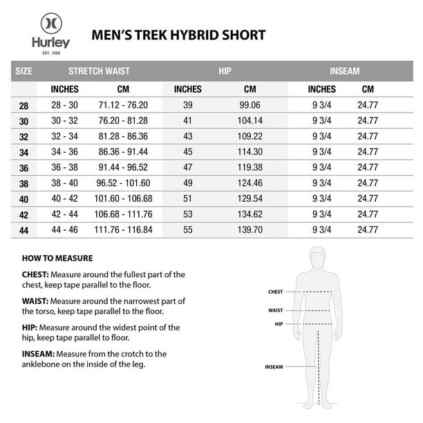 Hurley Trek Hybrid Short by Underdog Liquidation