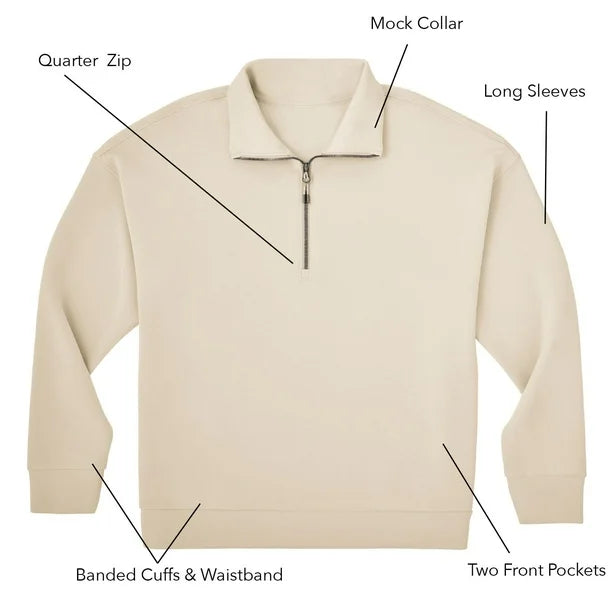 MM Sandwash Quarter Zip
