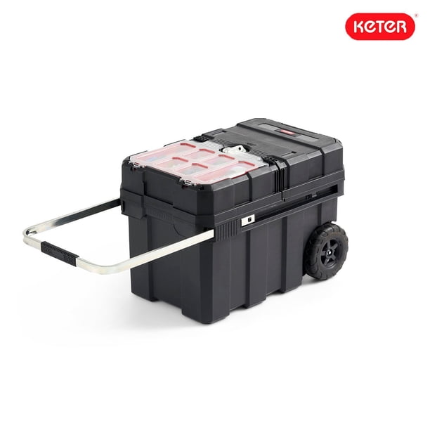 Heavy-Duty Keter Masterloader Rolling ToolBox