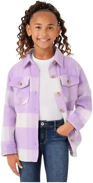 MM Girls Sherpa Lined Shacket by Underdog Liquidation