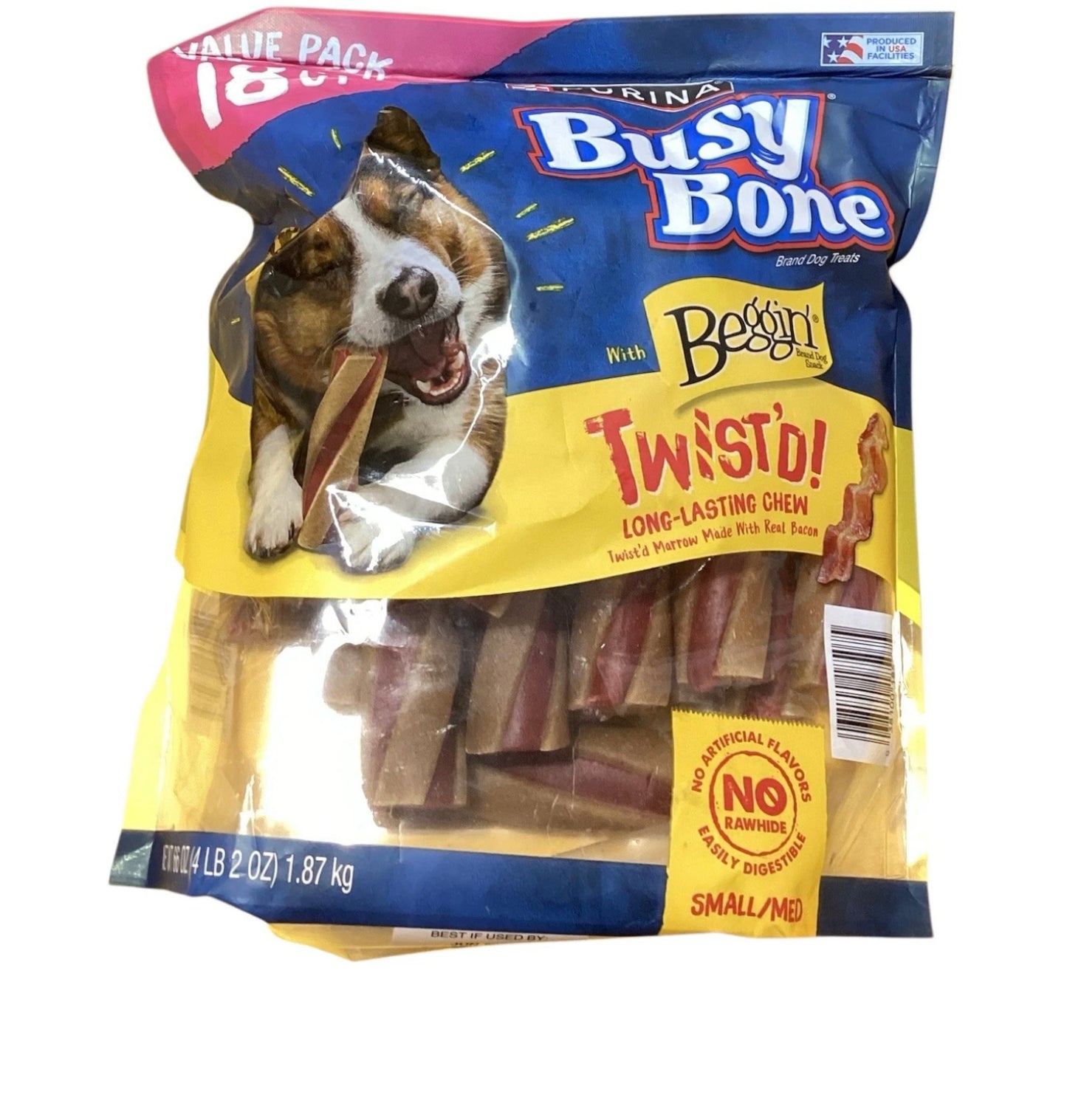 18ct Purina Busy With Beggin' Twist'd Small/Medium Breed Dog Treats by Underdog Liquidation