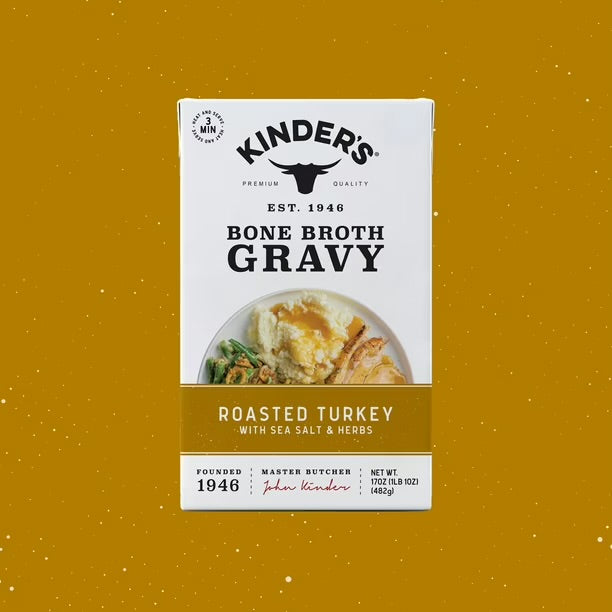 Kinders Bone Broth Turkey Gravy 2pack
