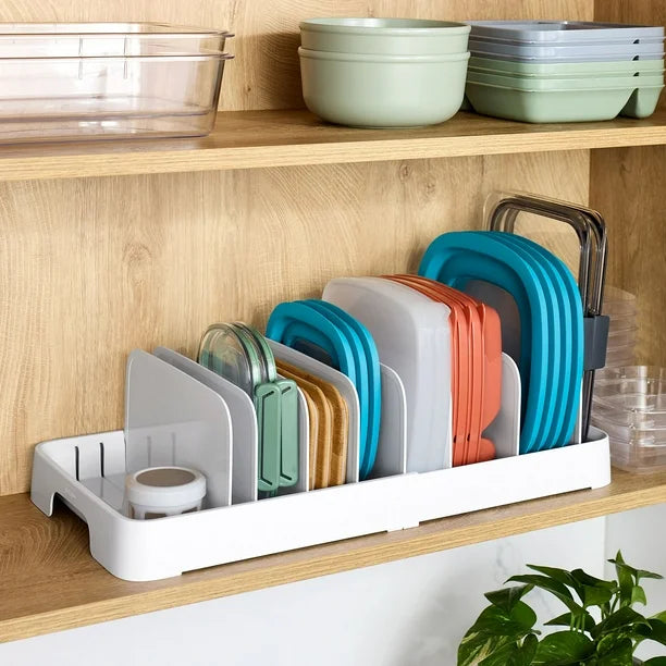 YouCopia StoraLid Food Container Lid Organizer, 40-Lid Capacity by Underdog Liquidation
