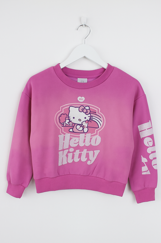 Hello Kitty girls crewneck sweatshirt by Underdog Liquidation