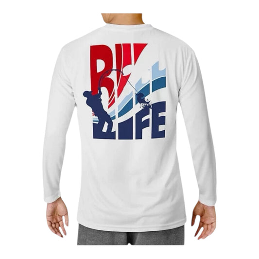 Reel Life Long Sleeve UV Tee by Underdog Liquidation