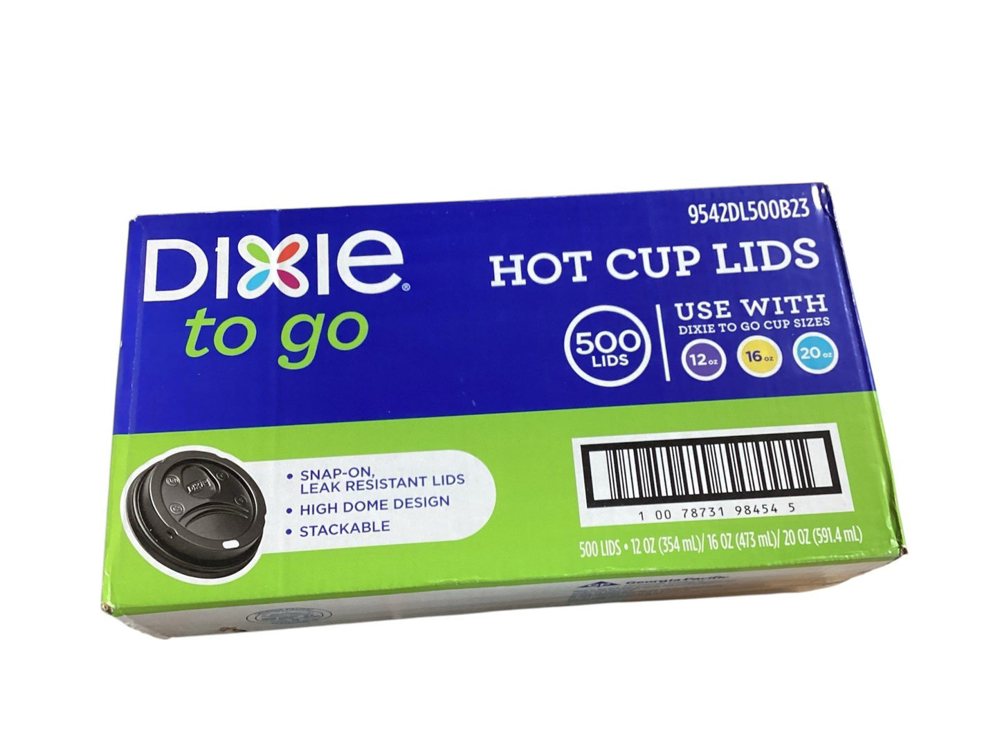 Dixie To-Go Hot Cup Lids 500-Count