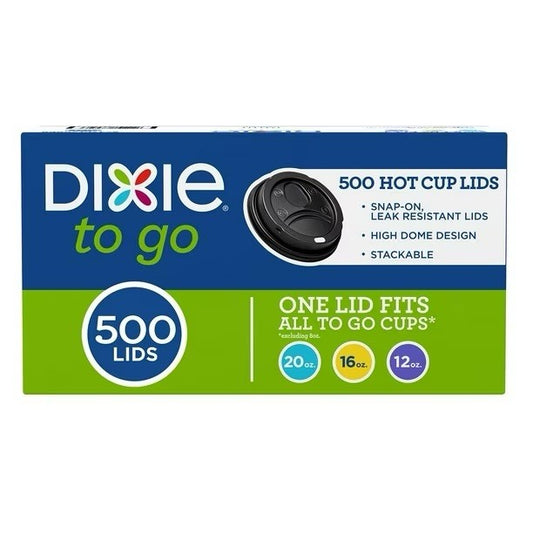 Dixie To-Go Hot Cup Lids 500-Count