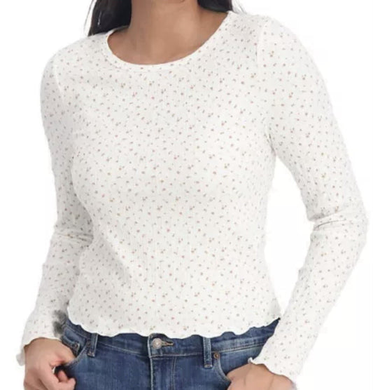 Aéropostale Women's Shrunken Tee Size XXL Floral