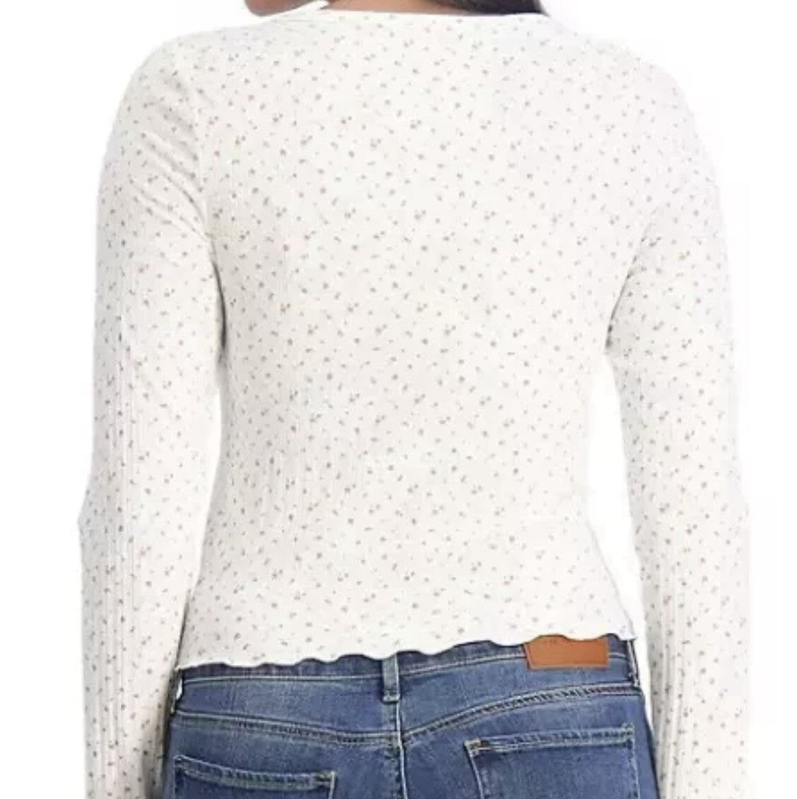 Aéropostale Women's Shrunken Tee Size XXL Floral