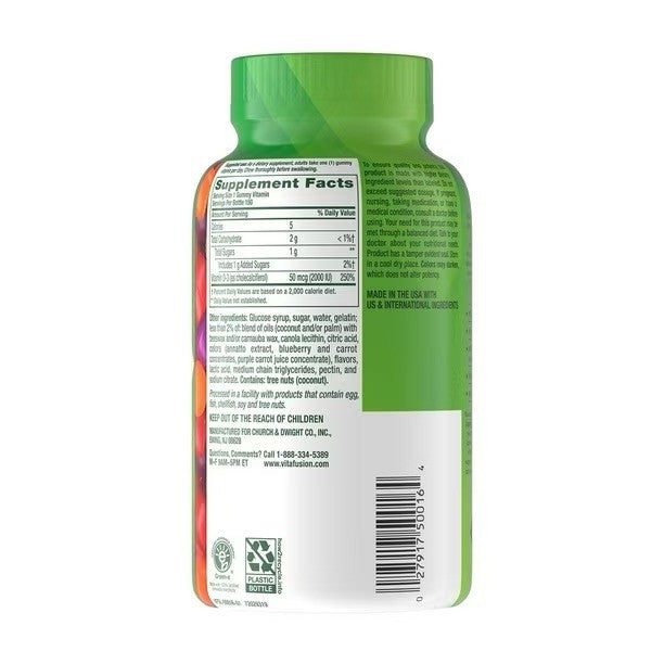Vitafusion Vitamin D3 Gummy Vitamins - Peach, berry - Exp 02/27