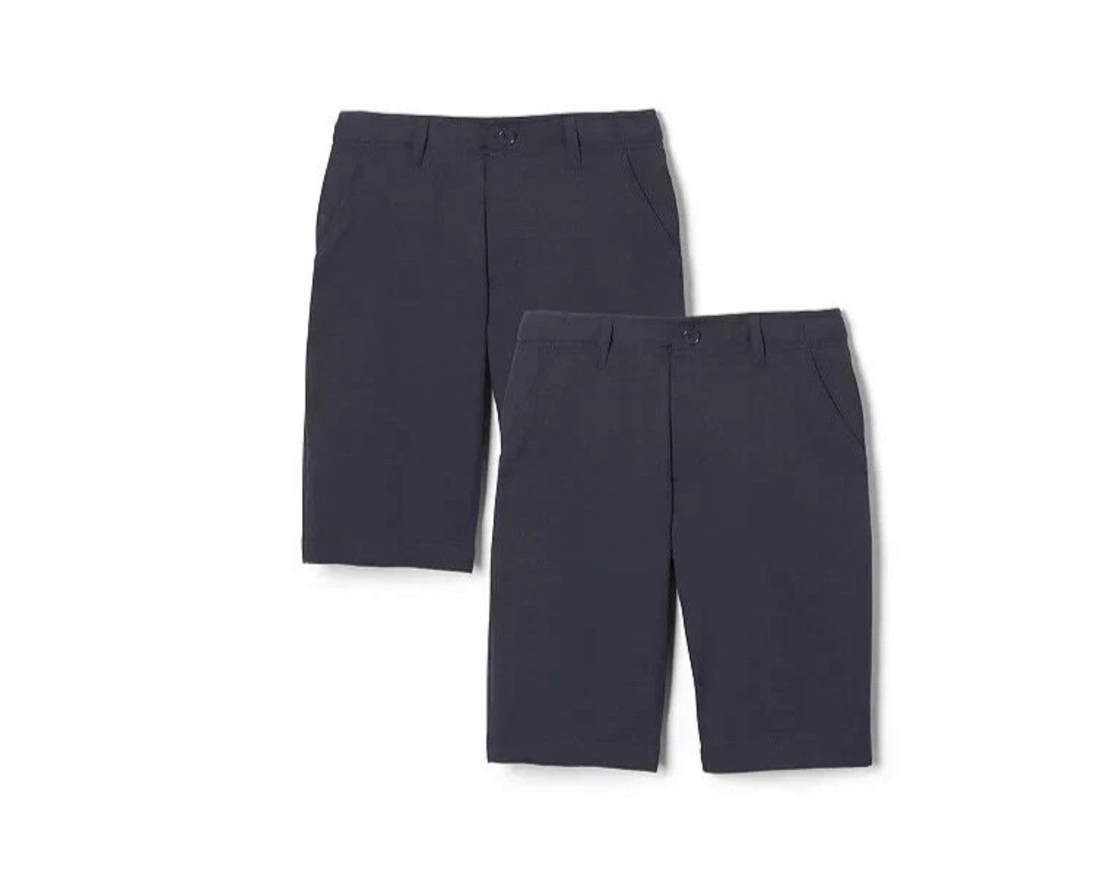 French Toast   2-pk   Boy's Uniform Shorts Multiple Sizes Navy Blue