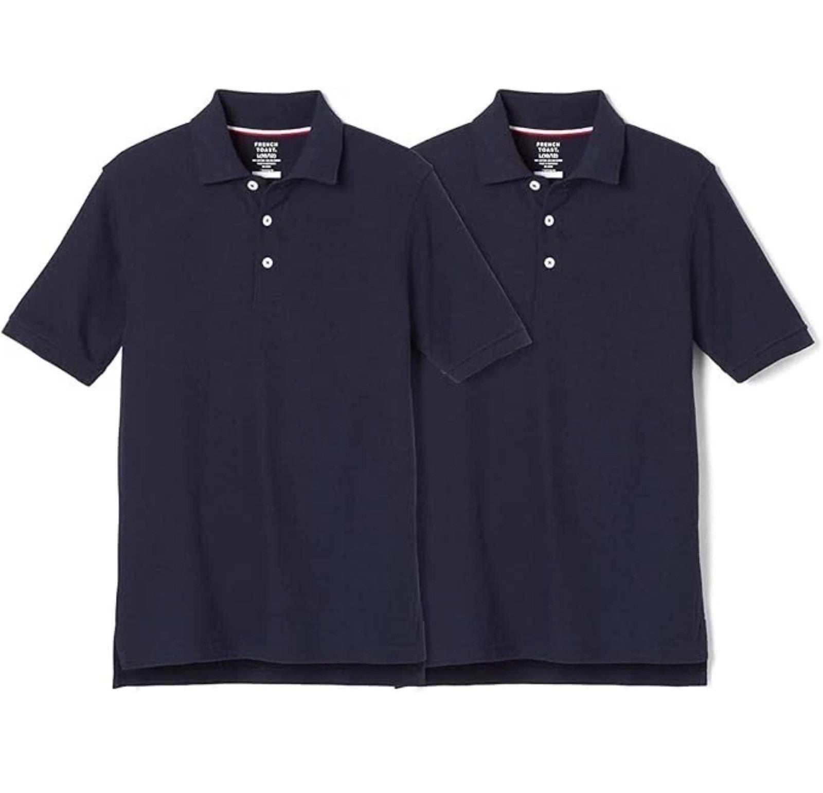 French Toast 2-pk Boy's Uniform Polo Shirts