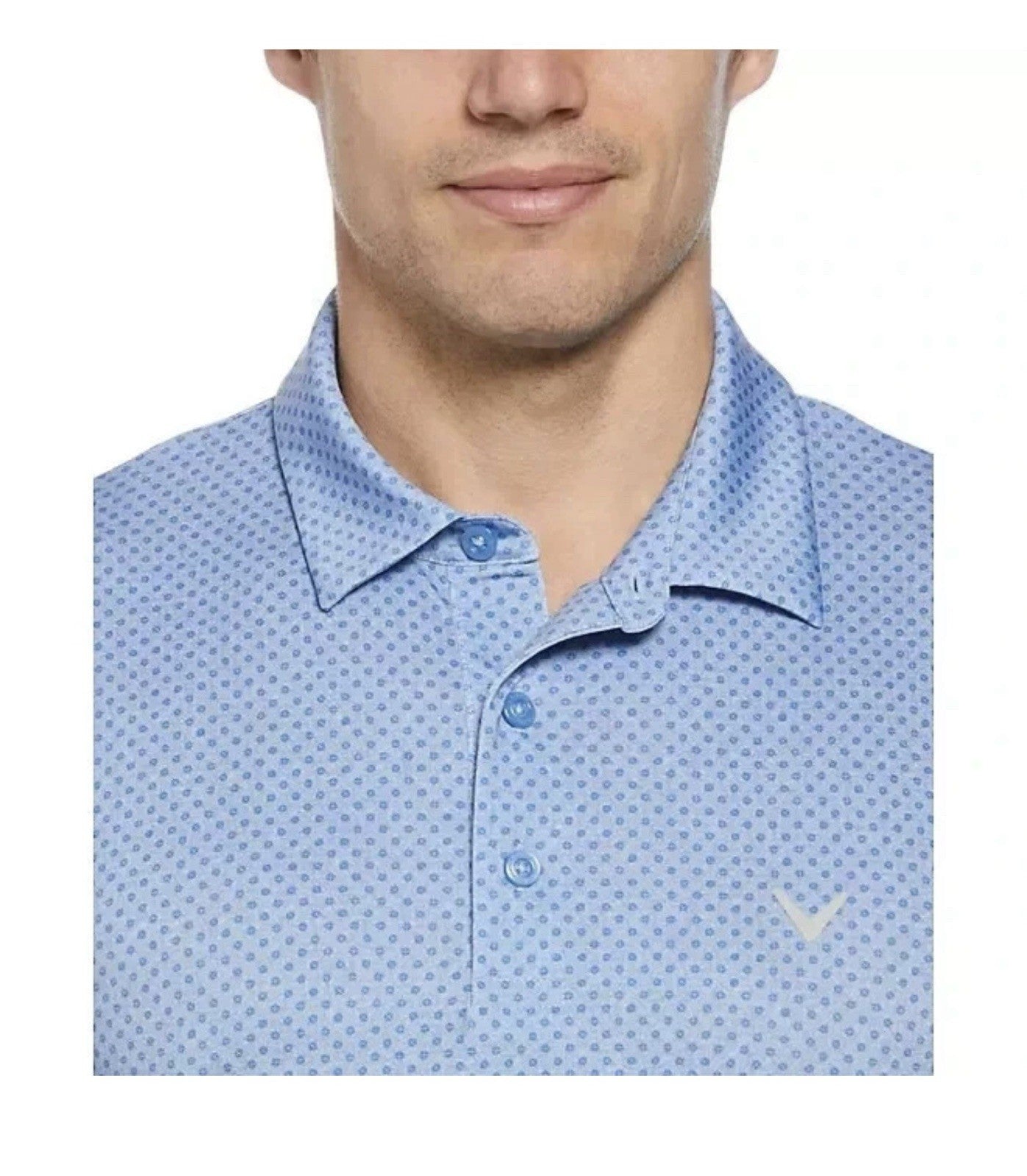 Callaway Men's Moisture Wicking Performance Golf Polo Size XXL  Blue