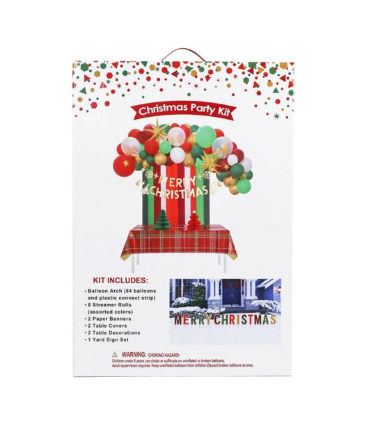 Christmas Holiday Party Kit Celebration Theme Party Decoration Bundle, 112 pcs by Underdog Liquidation