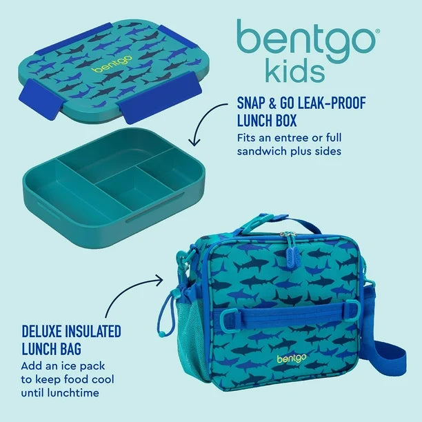 Bentgo 2PK Kids Snap & Go Lunch Set by Underdog Liquidation