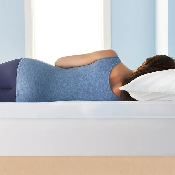 Serta 3" Cool Nights Gel Memory Foam Mattress Topper (King) by Underdog Liquidation