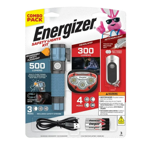 Energizer 3-Piece Safety Light by Underdog Liquidation