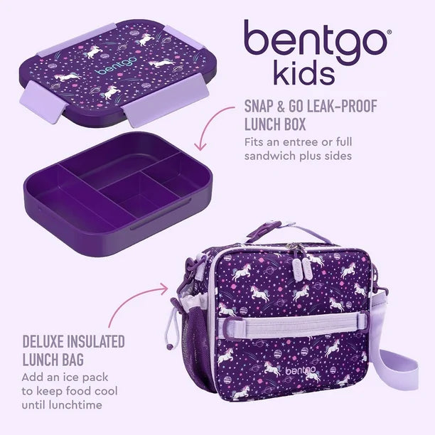 Bentgo 2PK Kids Snap & Go Lunch Set by Underdog Liquidation