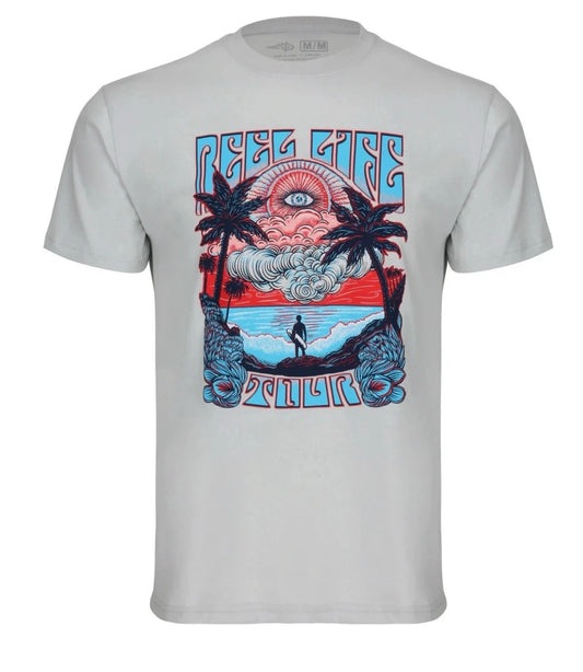 Reel Life Short Sleeve Graphic Tee by Underdog Liquidation