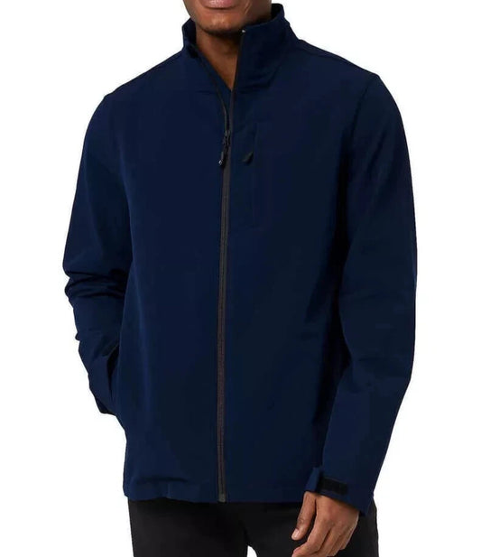 32 Degrees Heat Size XL Blue Full Zip Jacket With Stand Up Collar