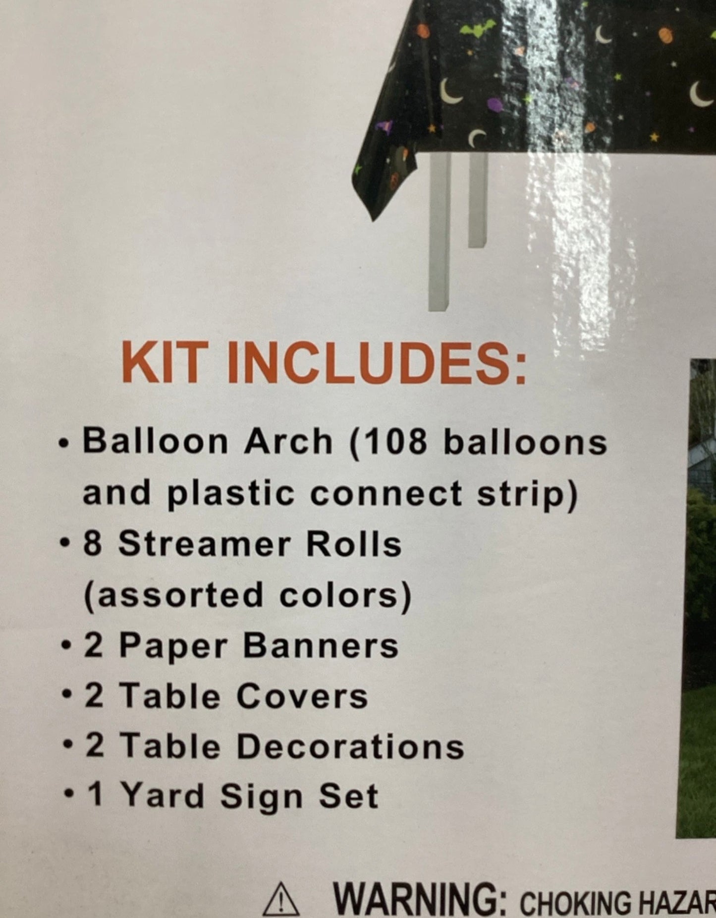 Happy Halloween Theme Party Kit 136-Piece Decoration Bundle by Underdog Liquidation