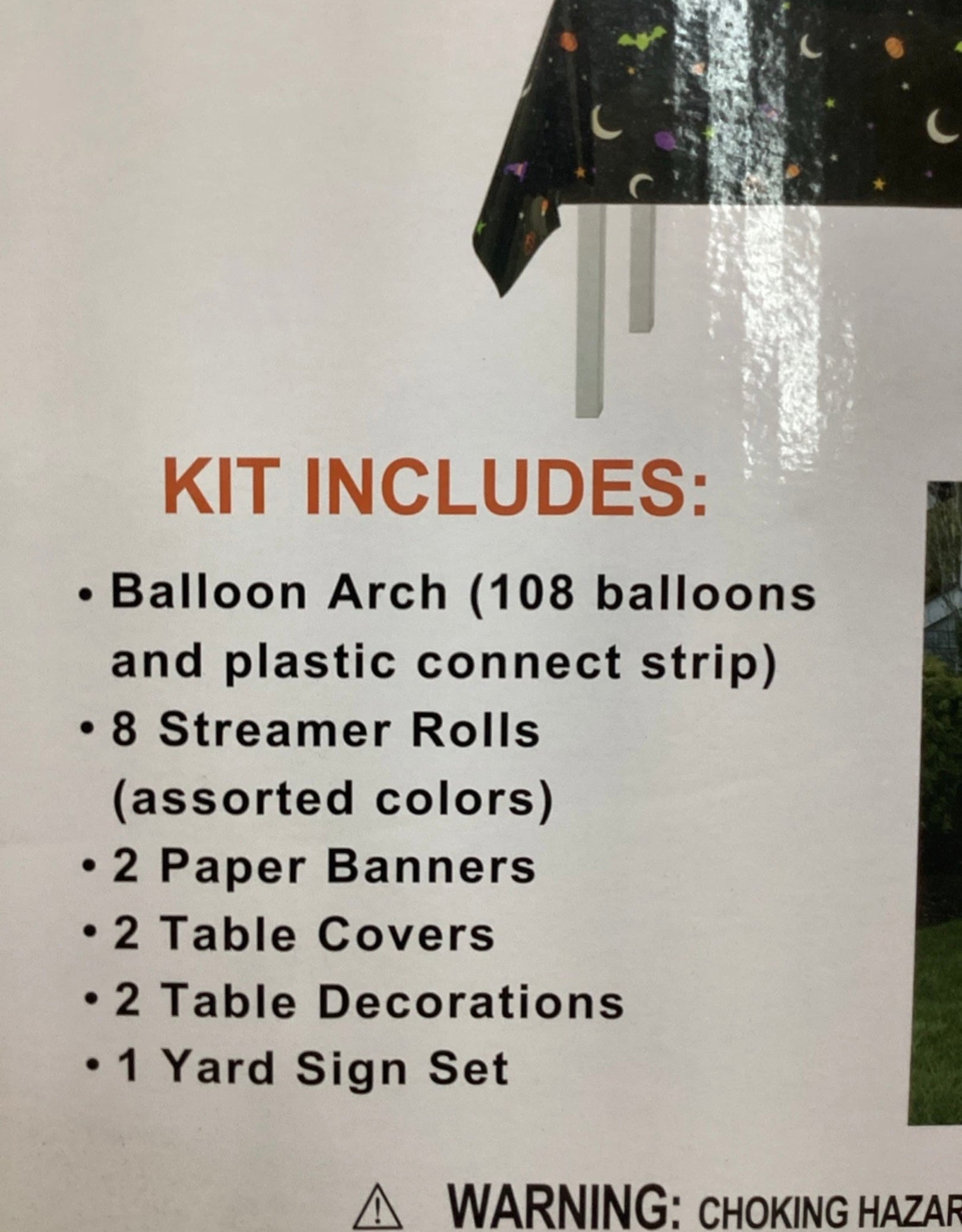 Happy Halloween Theme Party Kit 136-Piece Decoration Bundle by Underdog Liquidation