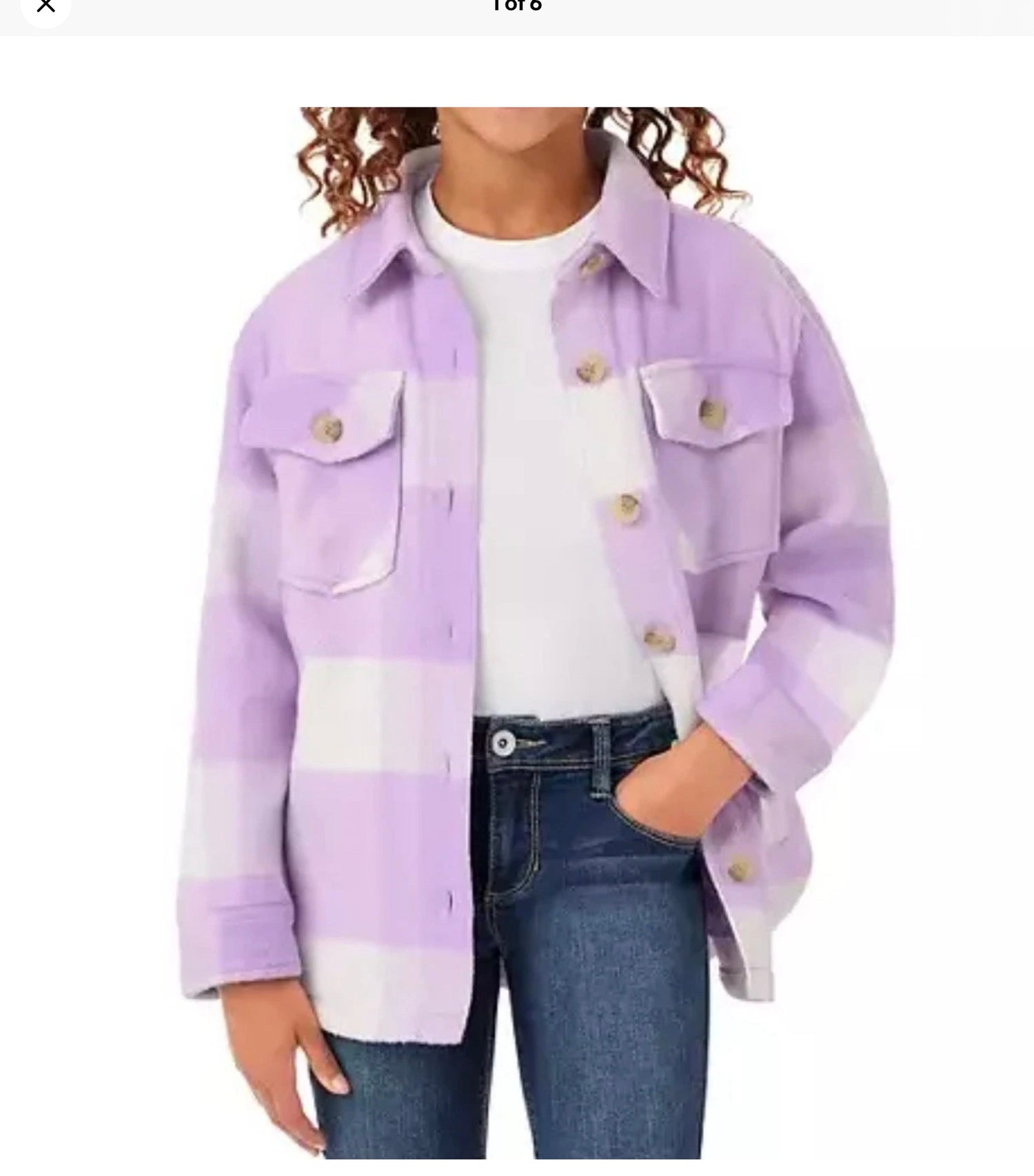 MM Girls Sherpa Lined Shacket by Underdog Liquidation