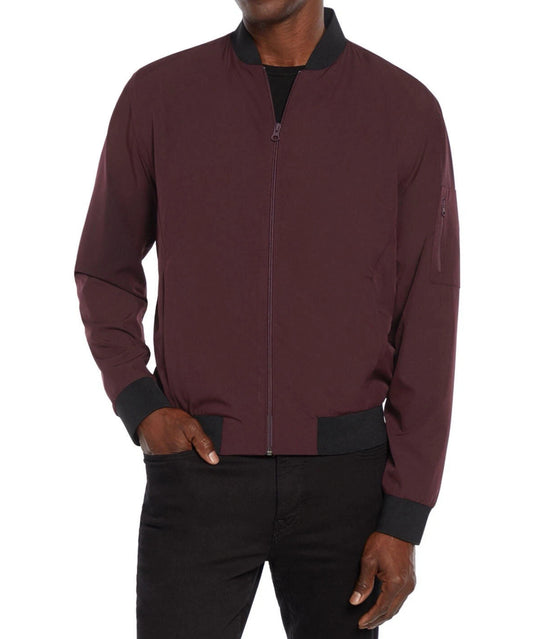 Express  Lightweight Bomber Jacket Size XL Winetasting
