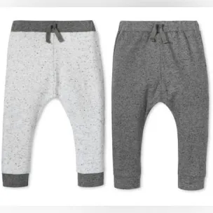 Lamaze baby organic cotton solid Pants- 2 pack by Underdog Liquidation